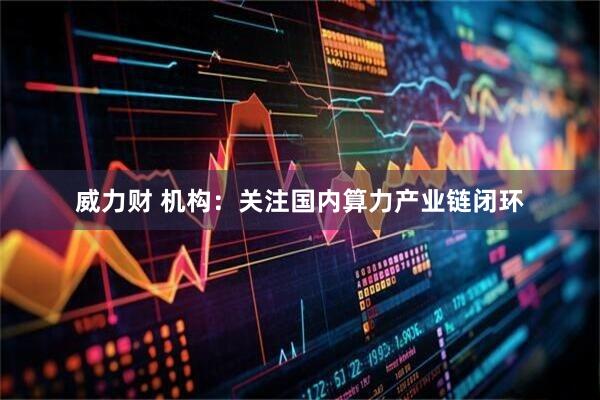 威力财 机构：关注国内算力产业链闭环
